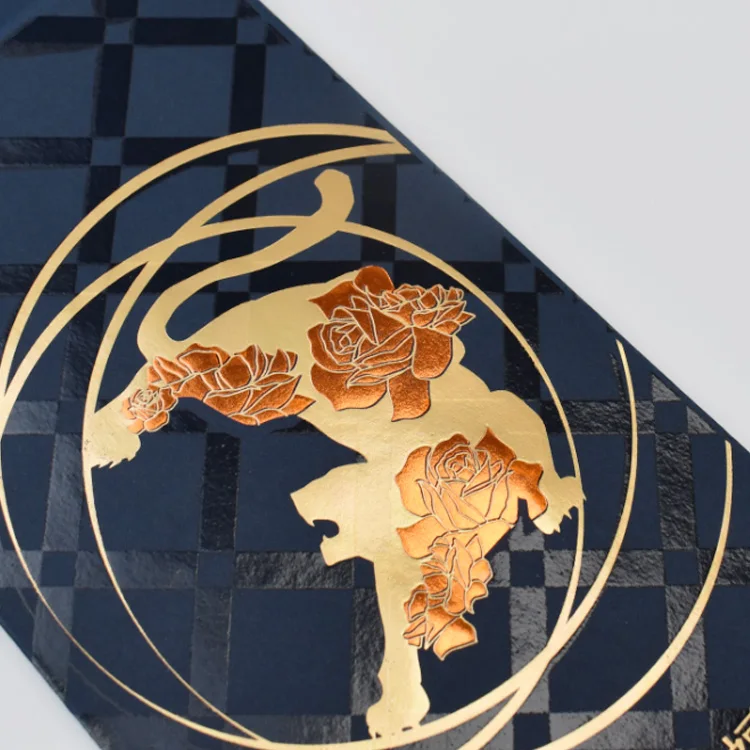 Wholesale Custom Luxury Colorful Gold Foil Embossing Blank Business Graduation Wedding Cards Invitation Cards Paper Envelopes