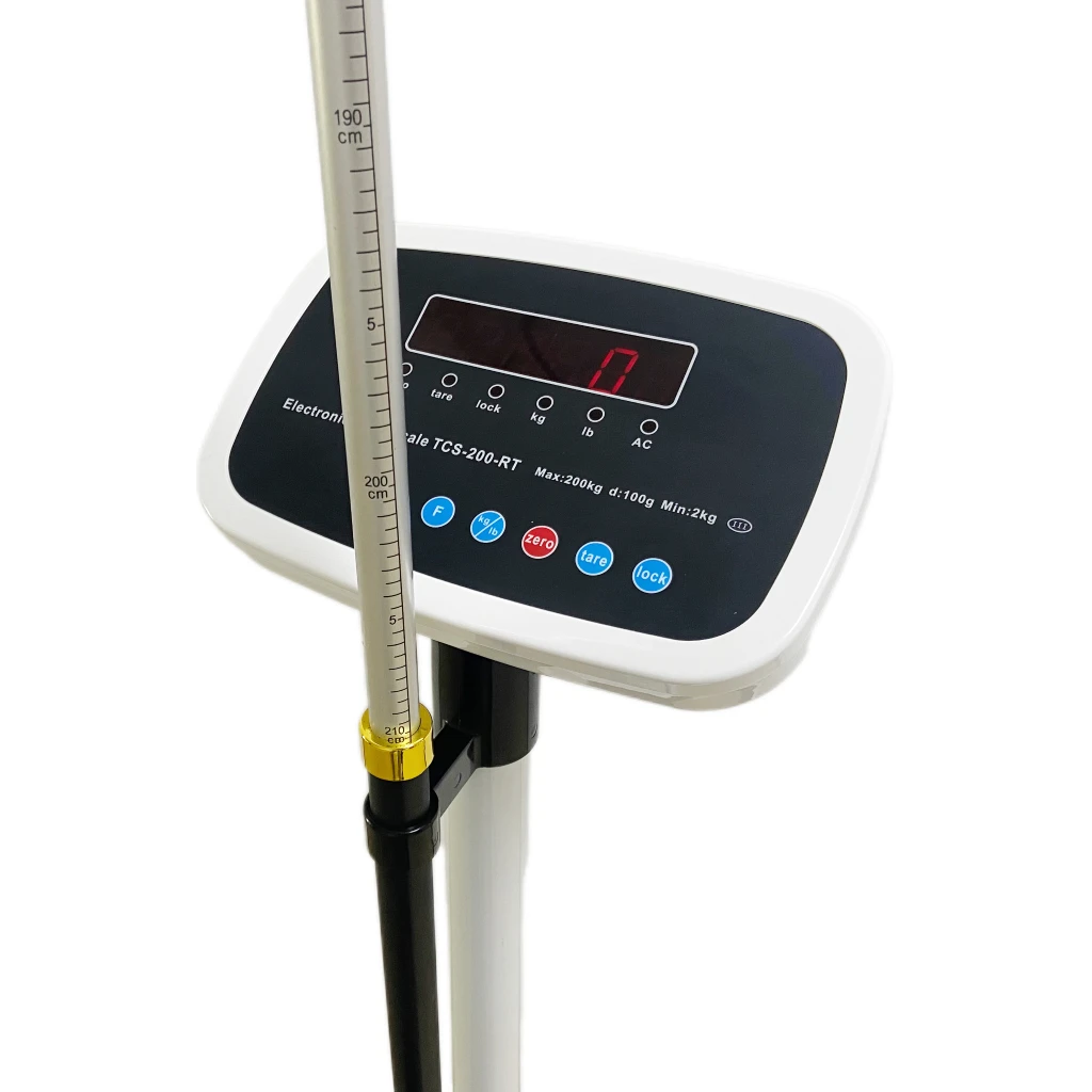 TCS Weight Scales for Human Body 200kg Digital Personal Weight Scale with Height 200 kg