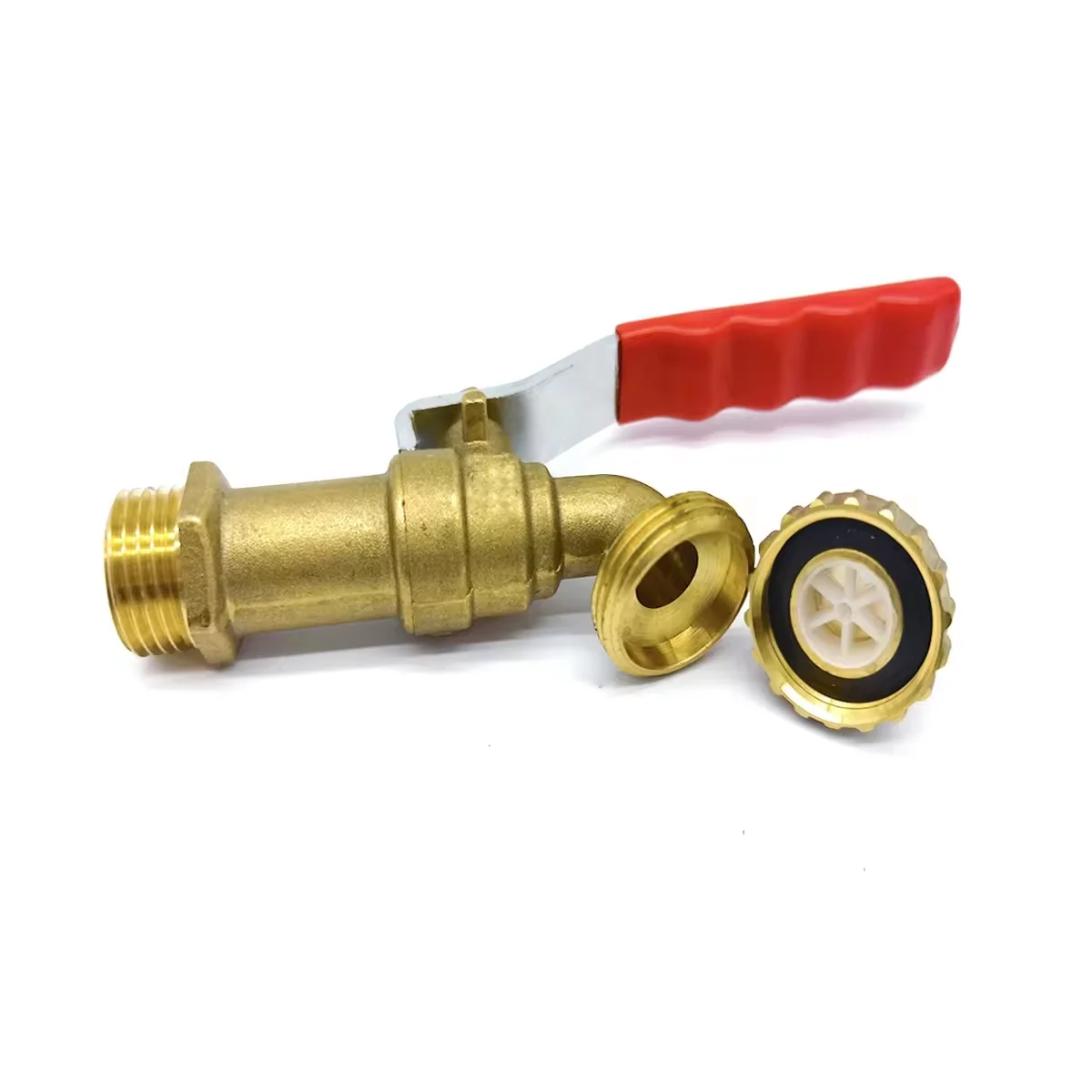 Factory Direct Sale Brass Bibcock Nozzle Taps Cock Valve And Water Taps Garden Faucet Brass Faucets Acceptable customization