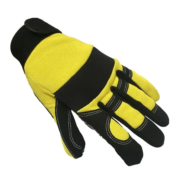 High Quality Anti-slip Impact Glove Mechanic Working Construction Reinforced Palm Safety  Touch Screen Gloves