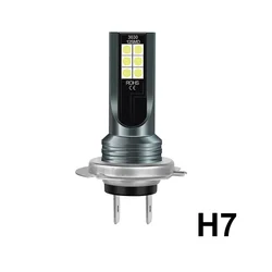 H7 H8 H11 LED Bulb H16 JP 9005 HB3 9006 HB4 Led Lamp Super Bright 12SMD Car Fog Lights Day Driving Running Light 12V 6000K White