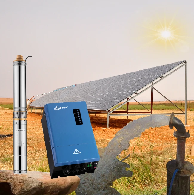 10HP 20HP 30HP сельская система откачки воды AC/DC погружной Солнечный водяной