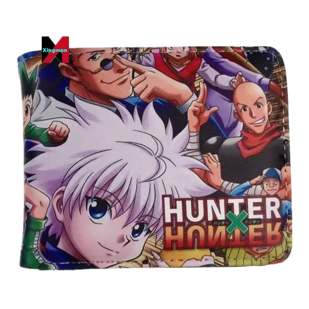 Japan Anime Cartoon Purse Hunter x Hunter Wallet for Young  With Coin Pocket
