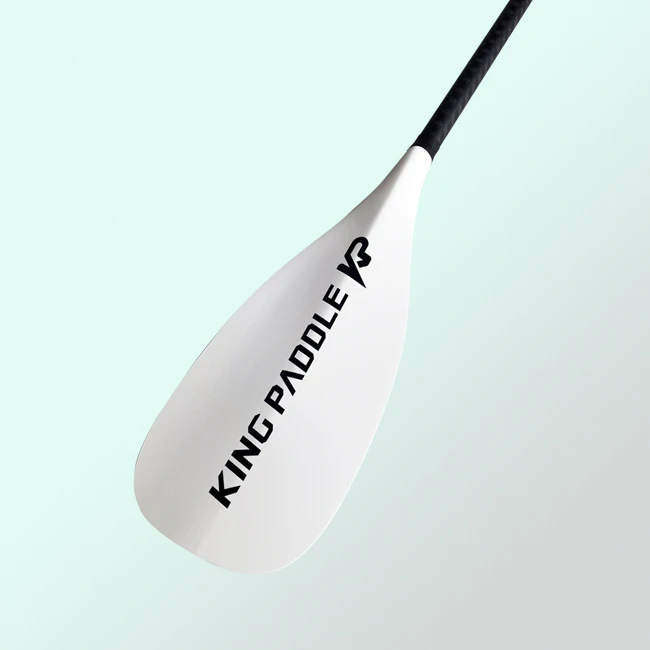 Kingpaddle 3 Piece Carbon Fiber SUP Board Paddle For Stand Up inflatable Paddle Board