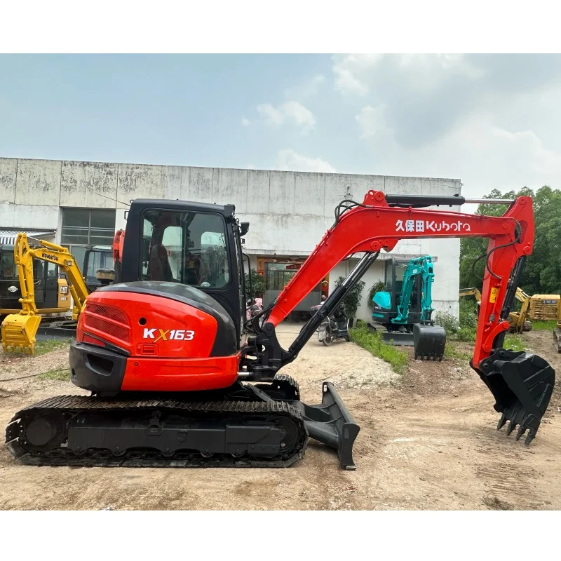 99% New used excavator kubota KX163 2022 original Japan Mini EPA Good Condition Hot Sale Boutique Low Working hours KX165 KX183