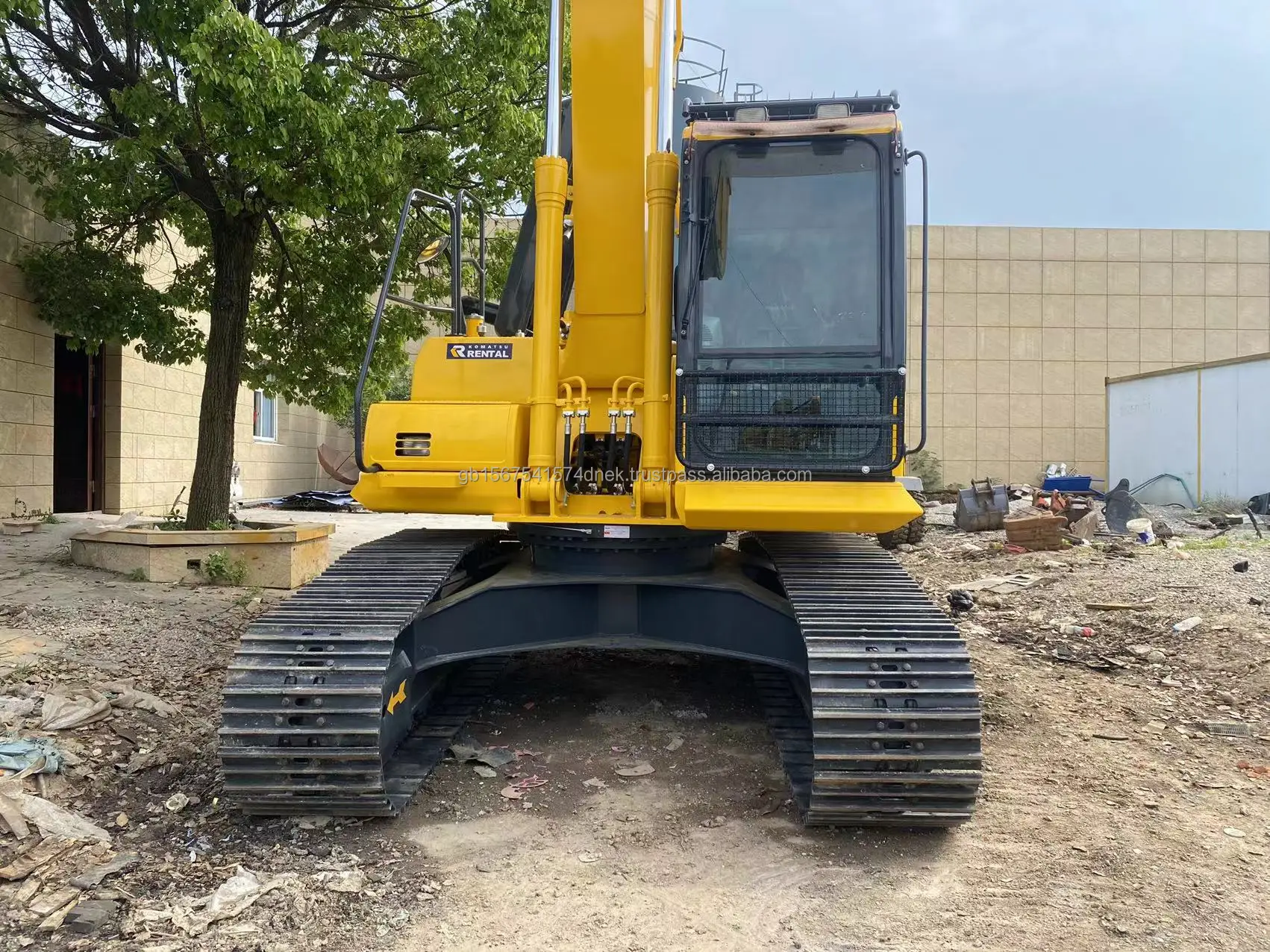 Аутентичный строительный экскаватор Komatsu pc200-8N1 подержанный по низкой цене