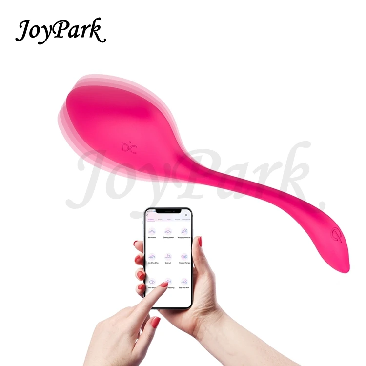 JoyPark 2022 Tadpole New Sex Toy Waterproof Wearable Panty Remote Control Egg APP Controlled Smart Vibrator with APP