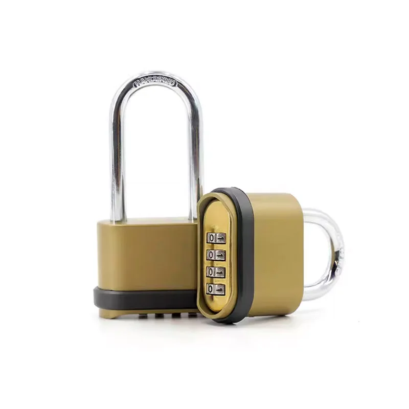Long Release Combination Lock Wide Body Hidden Combination Heavy Duty Locker Lock Design for Gates Boxes and Fences