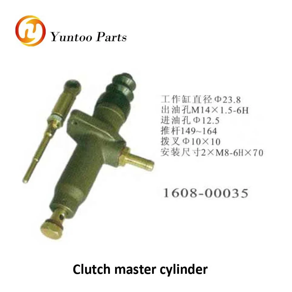 Clutch master cylinder for  bus