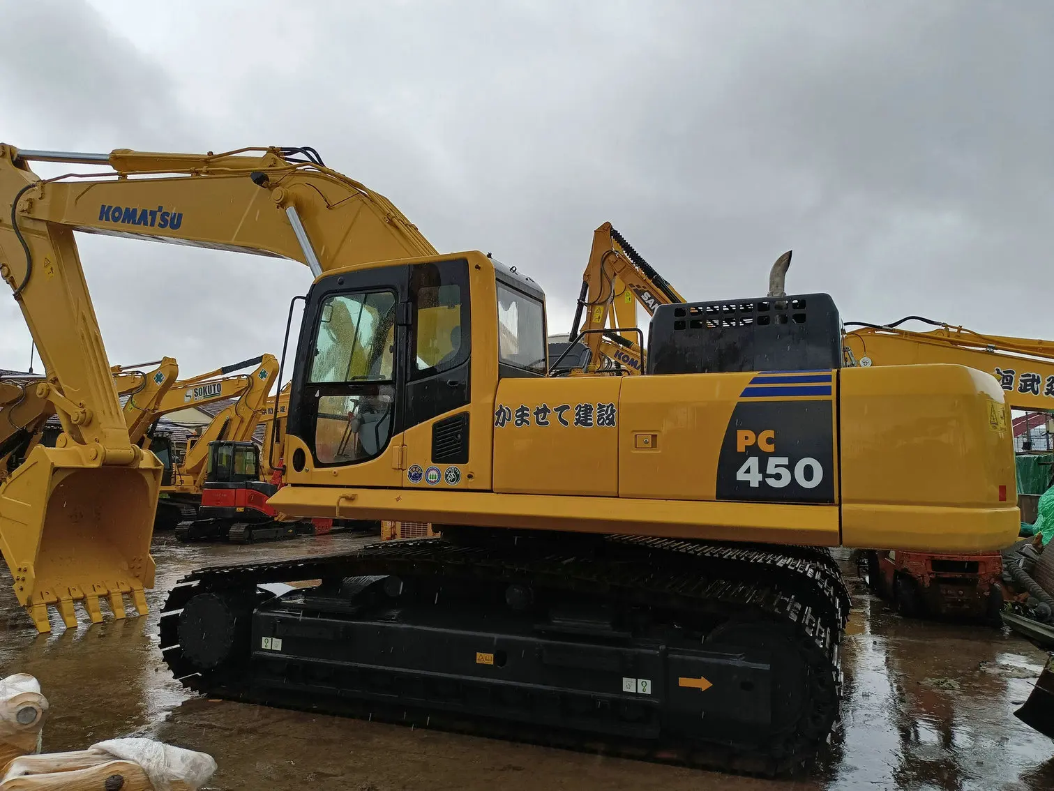 Buy quality Used Komatsu PC450-8 Crawler excavators 45ton pc450 Large Hydraulic Second-hand digger Free transport
