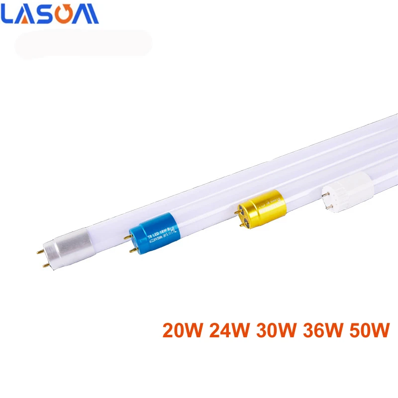 2 Years Guarantee 220V 20W 2Ft 3Ft 5Ft Fluorescent hanging 18W led tube led shop light 4ft SASO CE Daylight Glass Tube Light