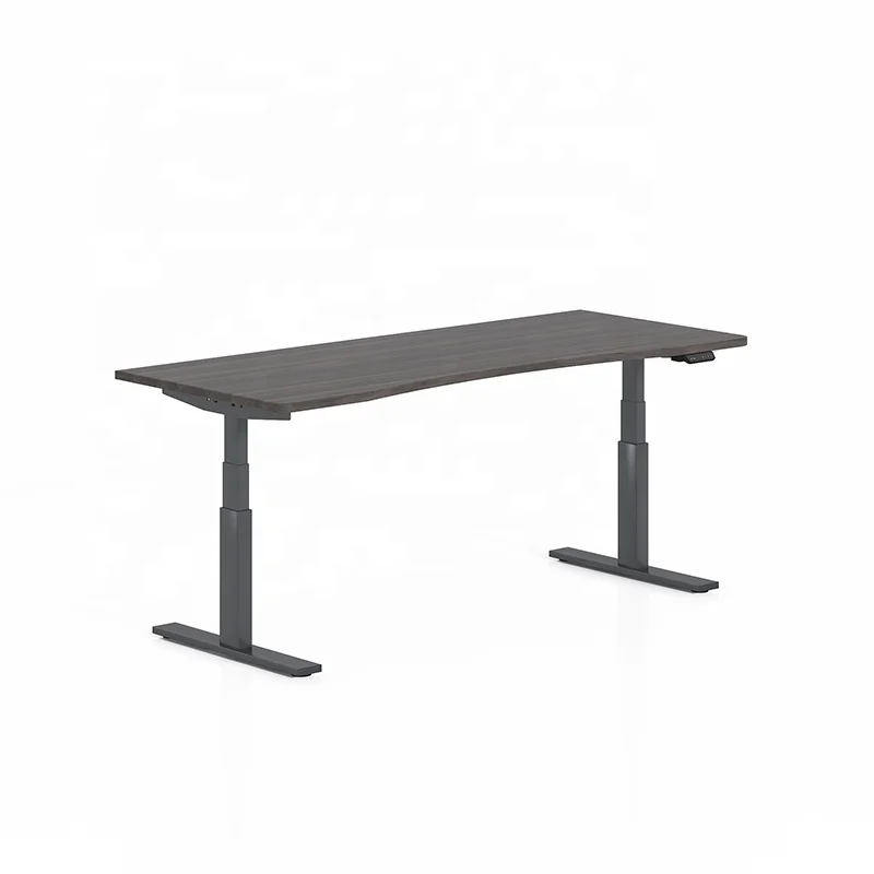 Ergonomic Office Dual Motor Electric Height Adjustable Sit To Stand Standing Desk