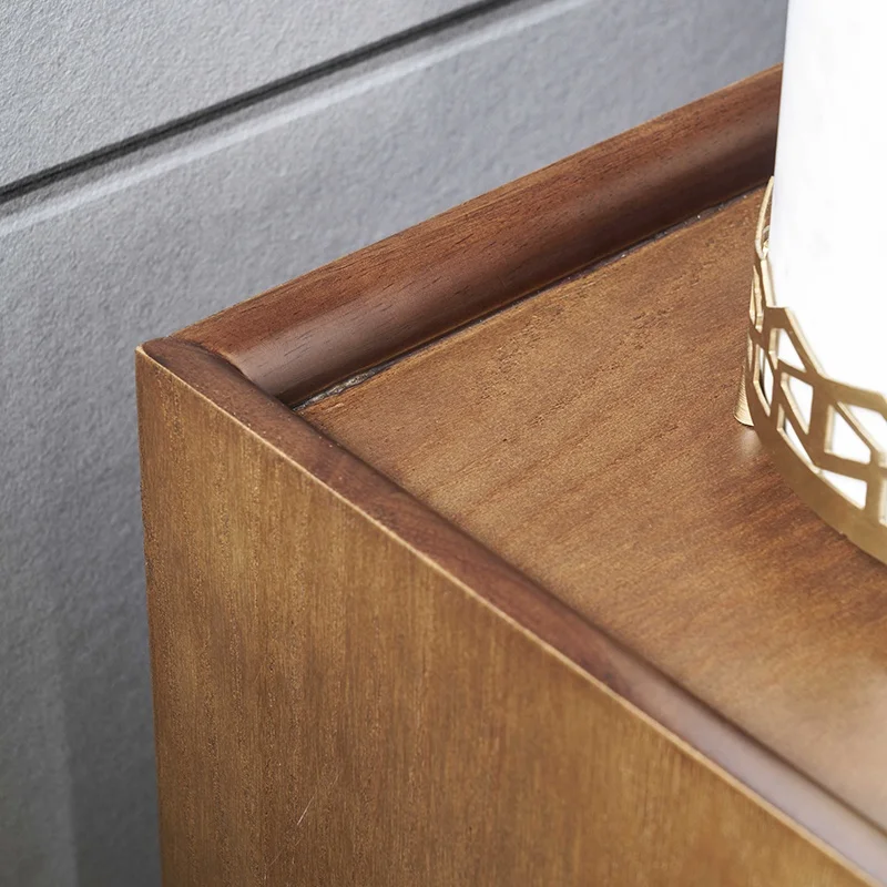 Modern Design Wood Bedside Table cabinets Home Bedroom Furniture Nightstand