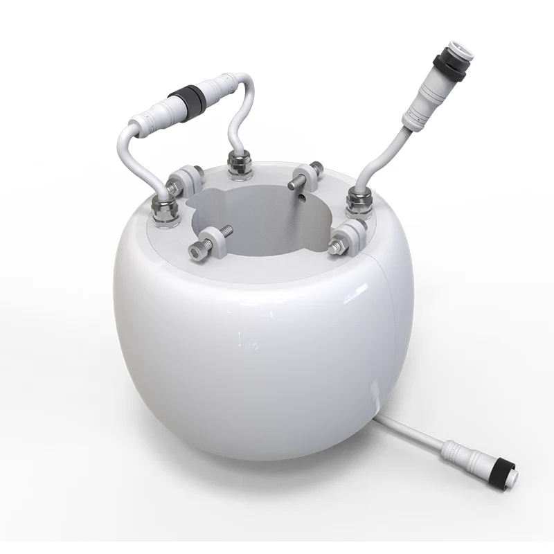 RGB LED Bridge Decoration Light LED Bridge Cable Light IP65 6W 9W 10W 12W Spherical Loop Buckle Bridge Landscape Pole Light