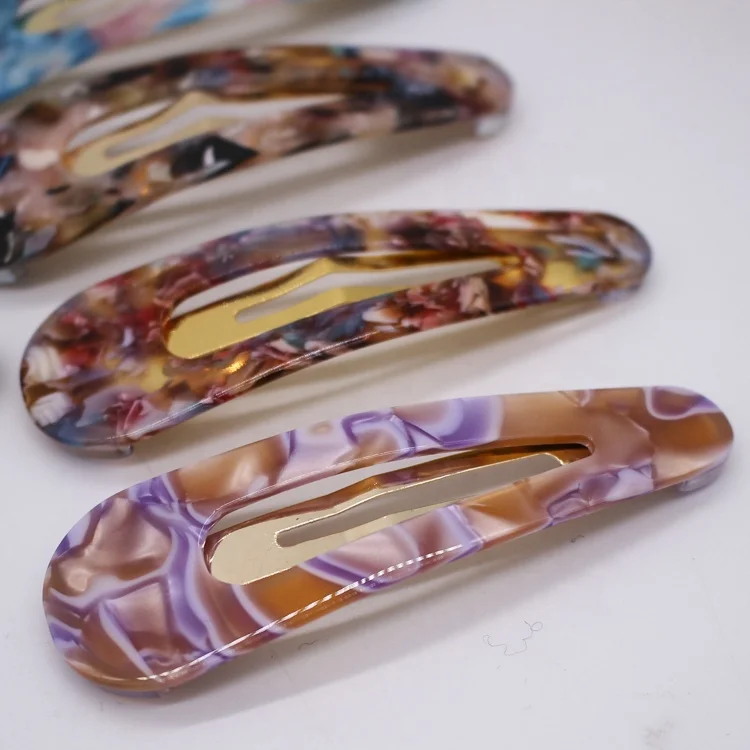 New mini snap popular stock hair accessories clips bb snap hairclips for women