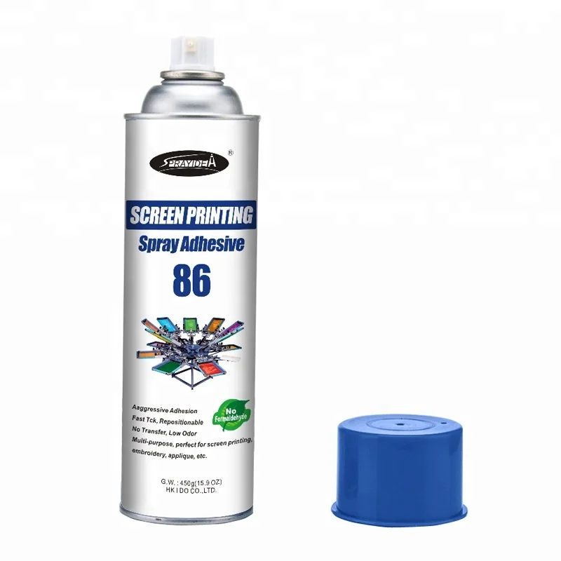 Repositionable Screen Printing Glue For Fabiric