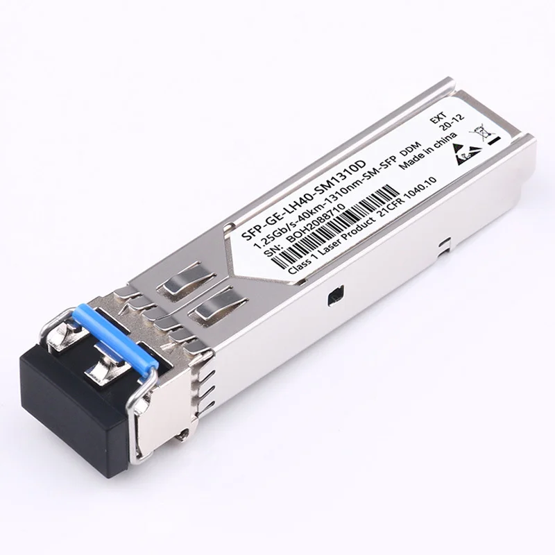 1.25G SFP 1310nm 10km 40Km DDM LC Connector SFP+ Single Mode Optical Module Compatible Switch Gigabit Sfp