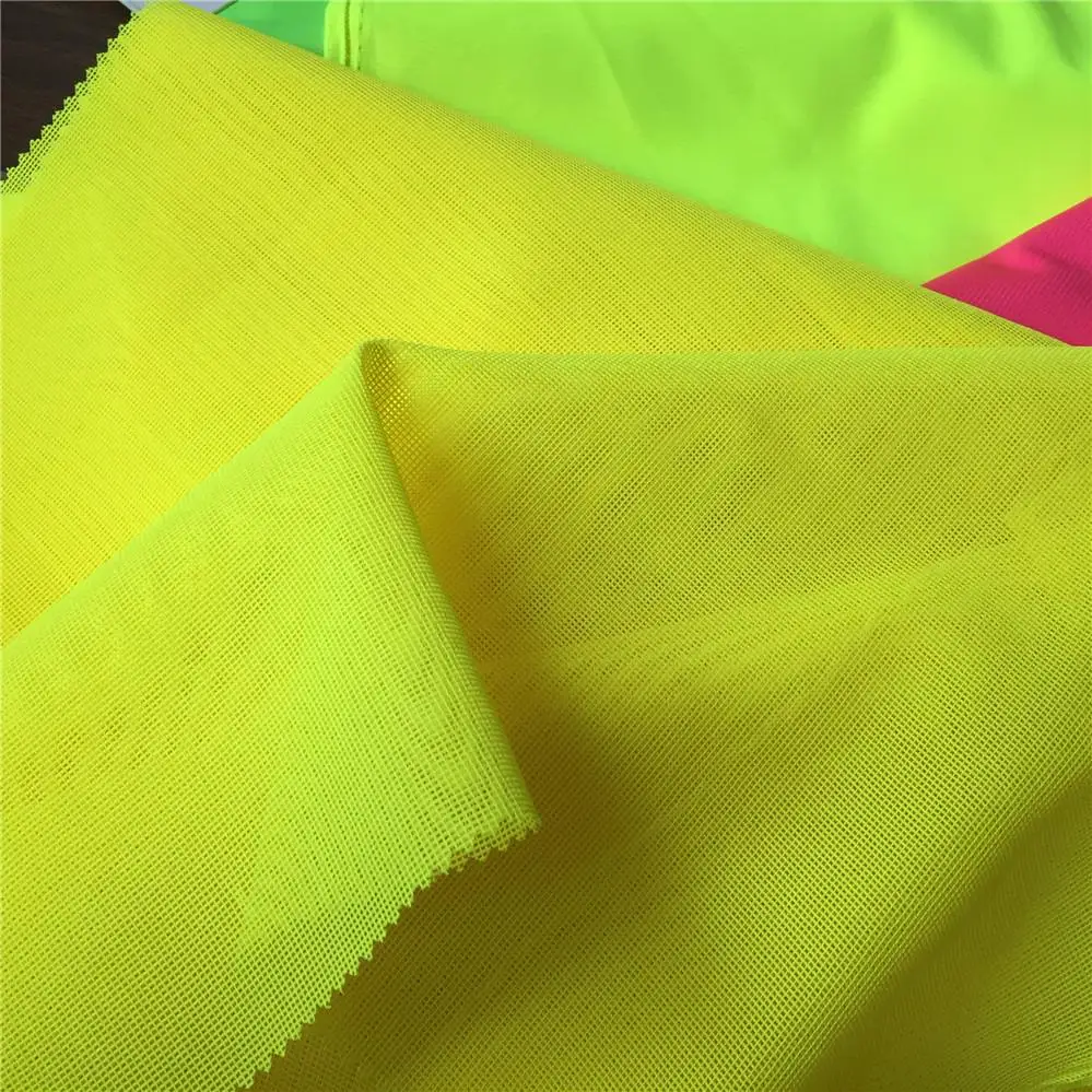 
reflective mesh fabric for safety vest cloth fabric 