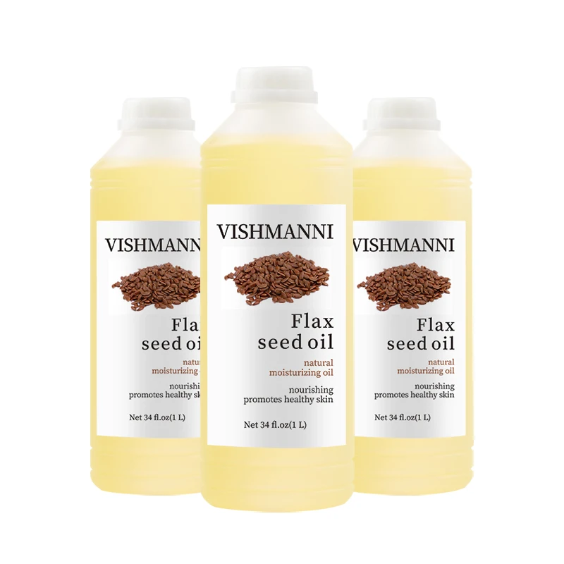 Essential Oils Bulk Flax seed Oil 100% Pure Cold pressed Linseed Oil For Skin care ,Massage