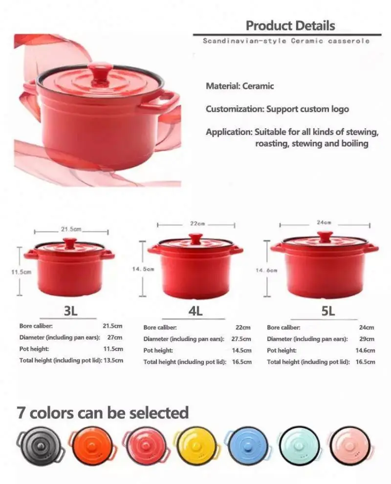 
Casserol Grands Casserole Fonte Pyrex Plate Round 18/10 Metal Ceric Cream Casseroles 28Cm Chef W/Lid 22 Cm Staub Press China 