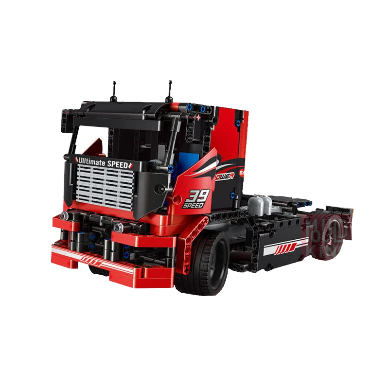 Mould King 15002 APP Remote Control ABS Racing Truck Wing Body Truck Power Truck DIY Toys Building Blocks Brick Sets