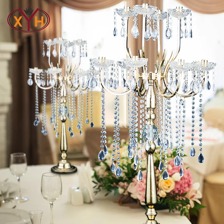 Уникальный дизайн Xinyuanxing, антикварные украшения для свадьбы, украшение стола, Центральная металлическая ваза для цветов