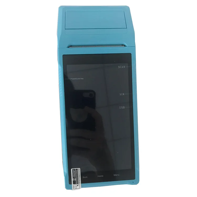 Портативная система принтера POS 5 дюймов NFC оплата Мобильный PDA