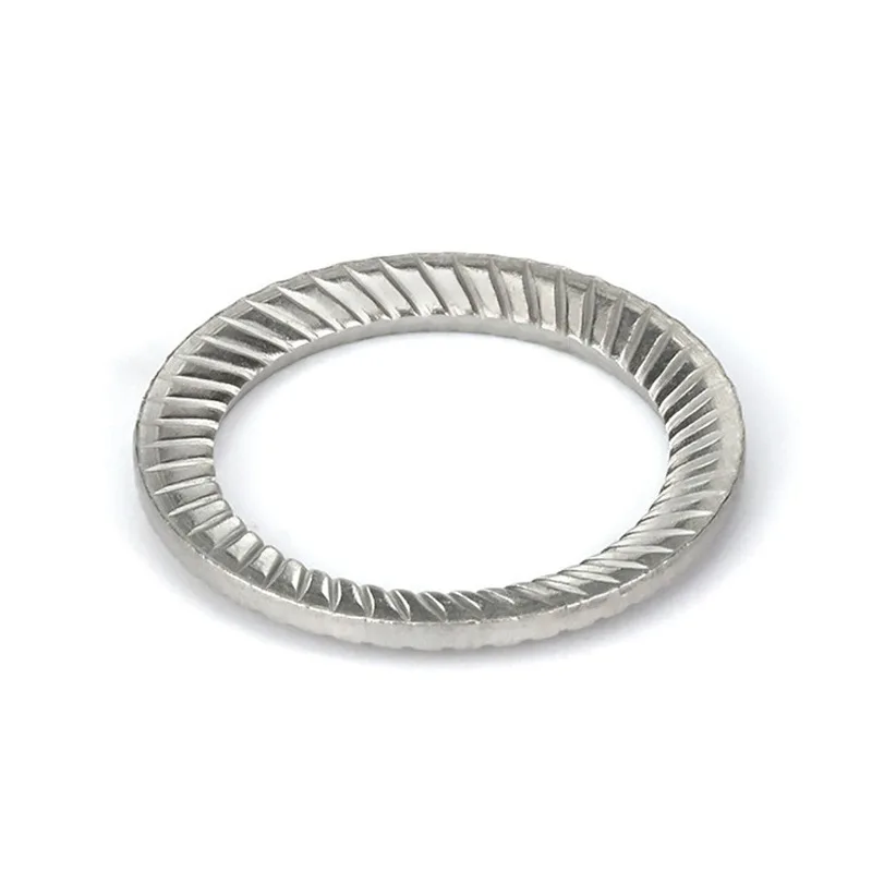 DIN 6795 Din6796 Self-Locking Clamping Washers Grounding Steel Zinc Finish Double Stacked Flat Split Available