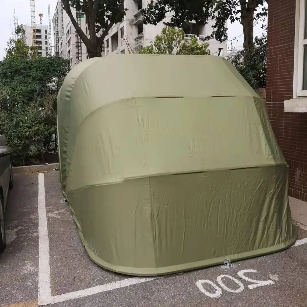 New Portable Manual Waterproof Car House Shed Foldable Shelter Carport Parking Canopy Galvanized Steel Retractable Garage