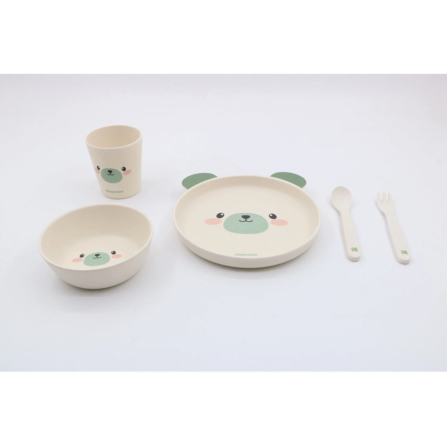 Food grade Cartoon Creative Plastic Flatware Sets Miniature Tableware Children tableware