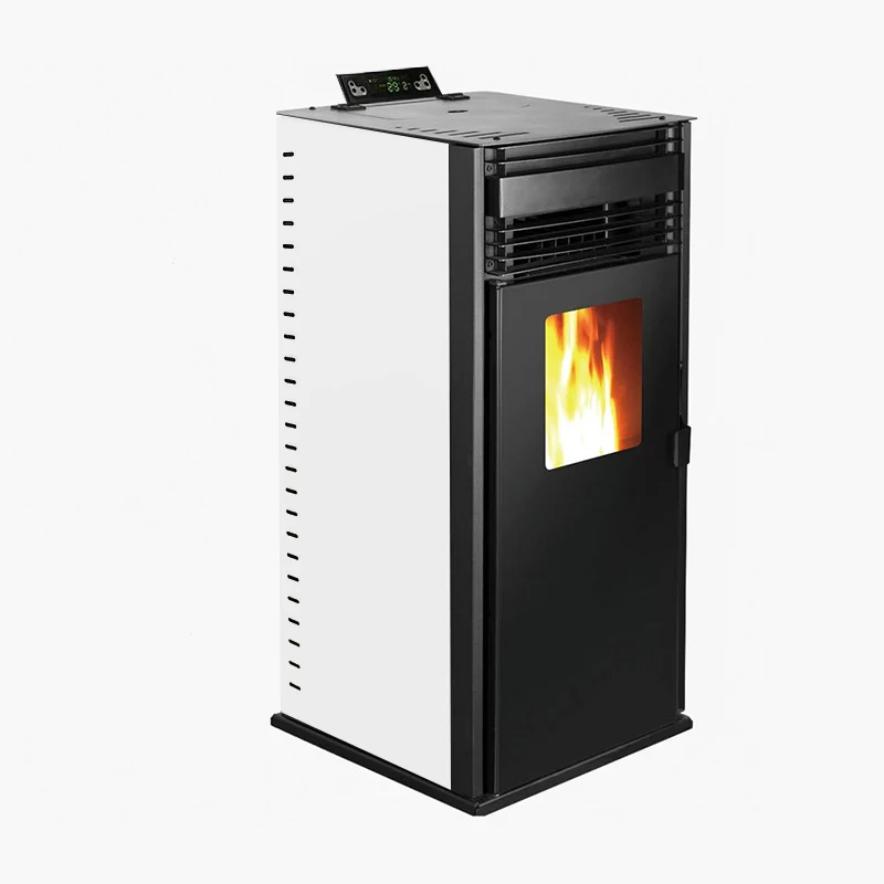 Hot Selling Pellet Heating stove with wifi Free standing Biomass Remote Control wood pellet stove for home heating