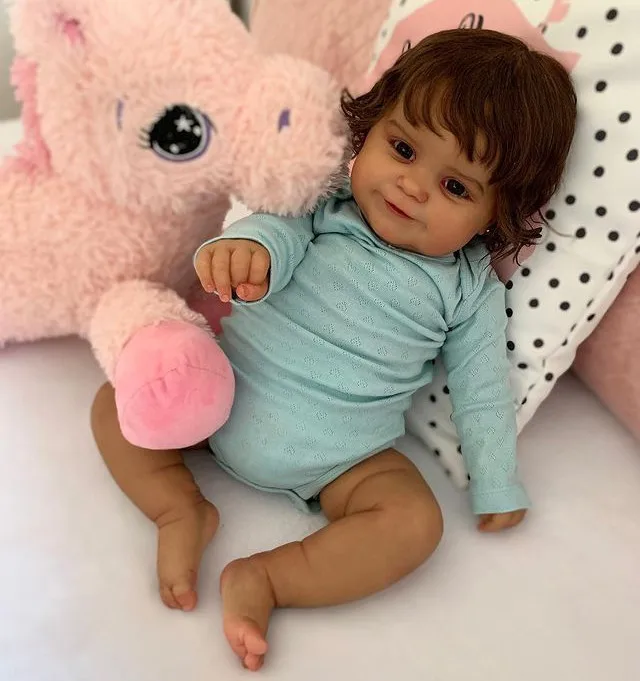 customized black silicone reborn baby dolls brown skin full silicone body reborn baby doll