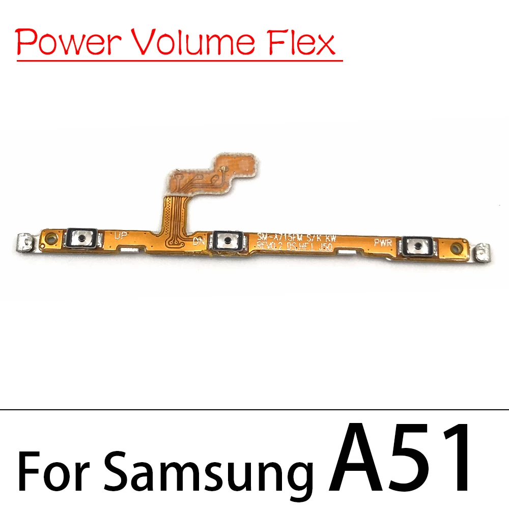 S3 S4 S5 S6 Edge Plus S7 Edge S8 S9 S10 S20 S21 Plus Original Power Button Volume Flex Cable for SAMSUNG Galaxy