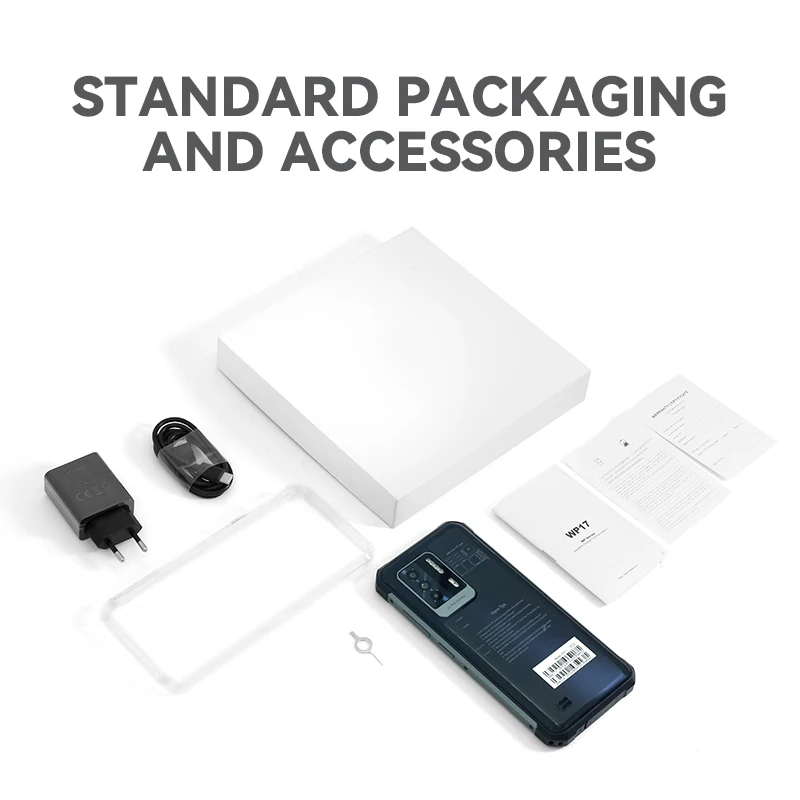 HUGEROCK WP17 android 11 6.78 inch ip68 rugged smartphone 8gb 128gb  nfc cell phone 5g mobile phones  industrial grade