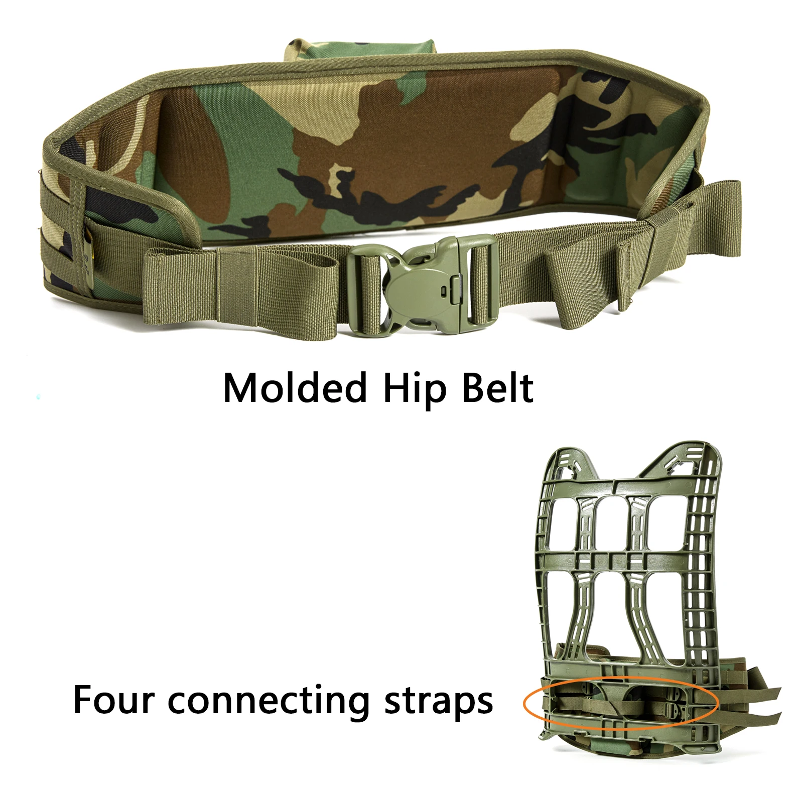 AKmax Tactical Backpack large volume camouflage design Rucksack