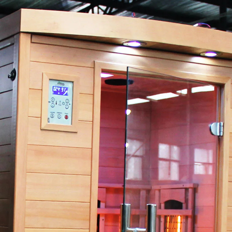 Low EMF  infrared sauna room for 2 Person
