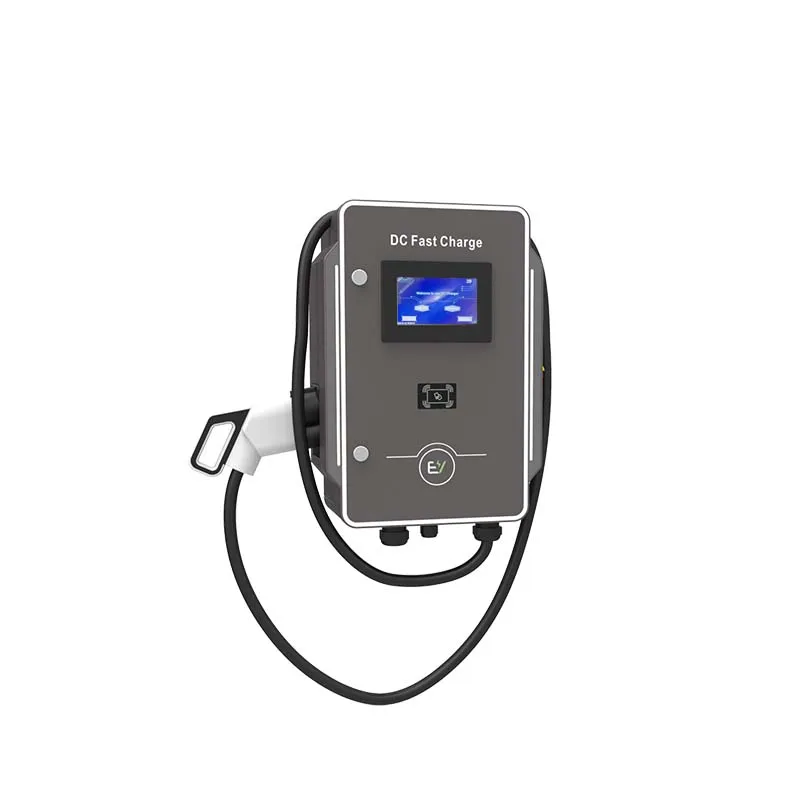 KIWI 30 kw Floor stranding wall Mounted Home Home Car Charger Station Hdb Ev Charging Dc Fast Charging Stations