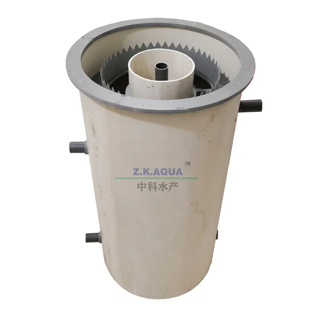 Sewage collection tank for  fish tank