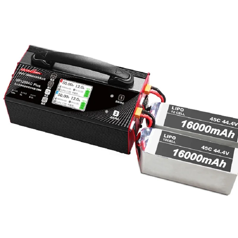 Ultra Power UP1200AC PLUS 2x600W 15A 6-12S зарядное устройство для БЛА
