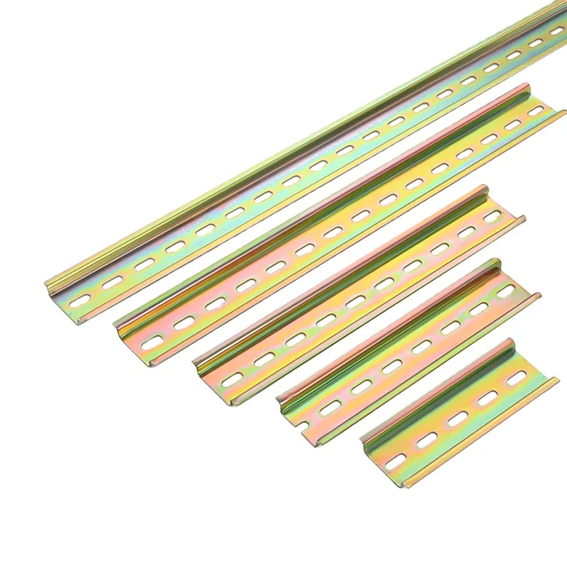 FATO Aluminium And Steel Din Rail Robust Design of 35mm Din Rail Household And Factory Use Din Rail For C45 MCB