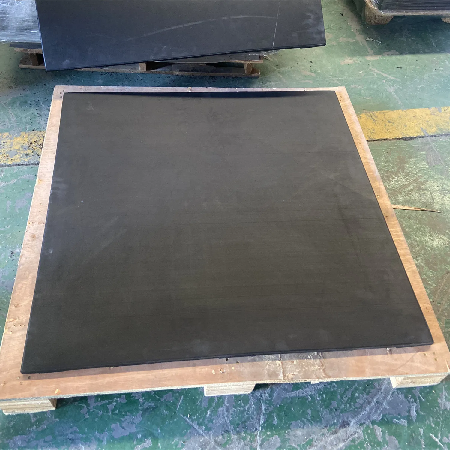 Gym rubber tiles non toxic easy installation Flooring shock absorbing floor mat