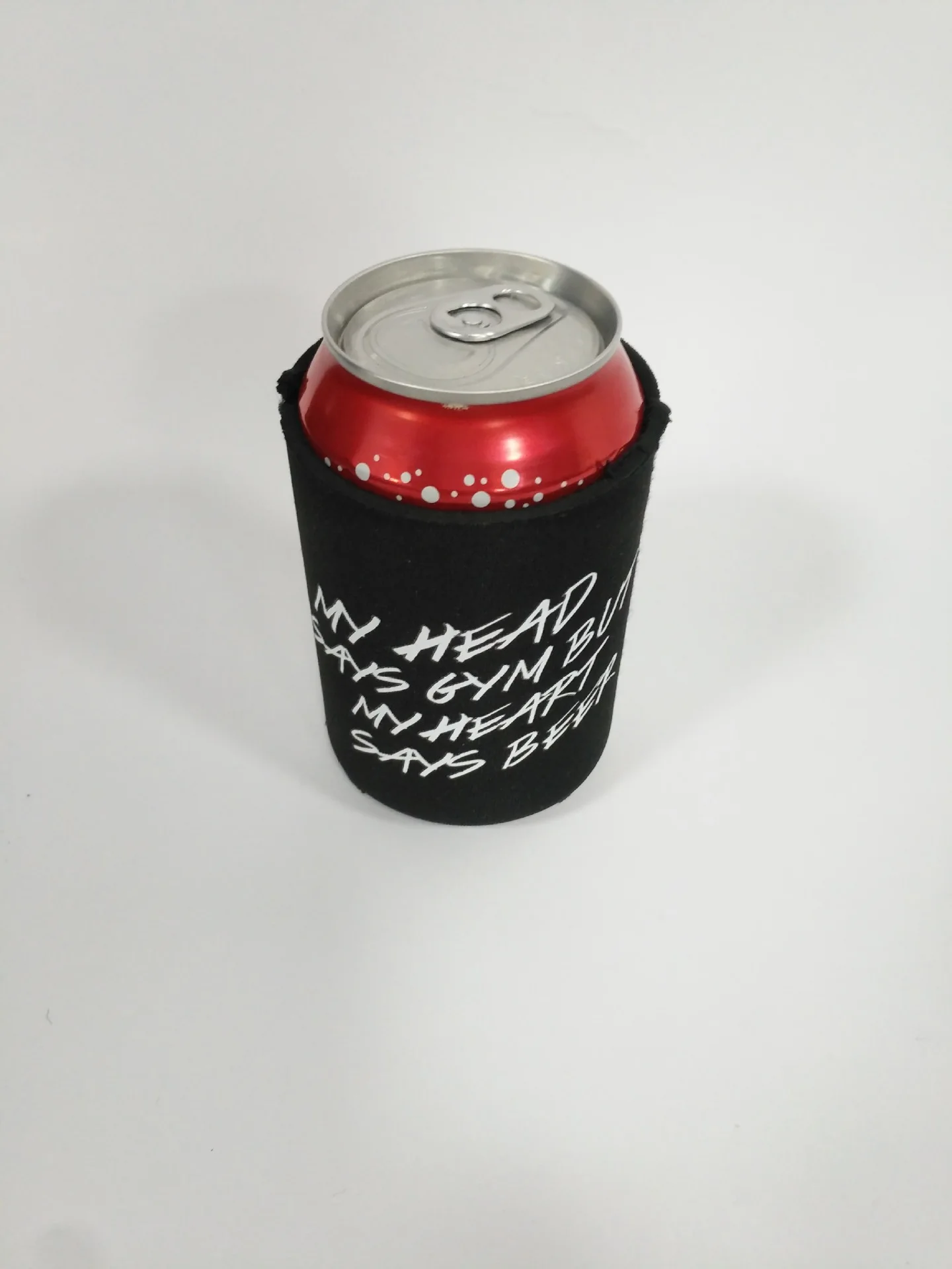 100pcs Logo Custom Personalized DIY for parties events Neoprene 12oz Coolies Beer Joke Drink Can Cooler