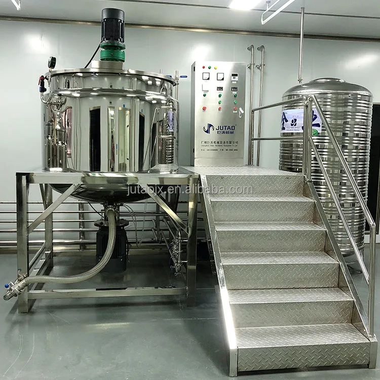 Good quality liquid soap mixing machine toilet bath soap making machine heated mixing tank