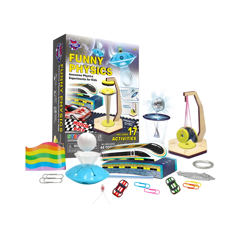 BIG BANG SCIENCE NEW Stem Physics Toy Educational Gift for Kids Age 8-12 Anti-Gravity Magnetic Science Experiment Kit