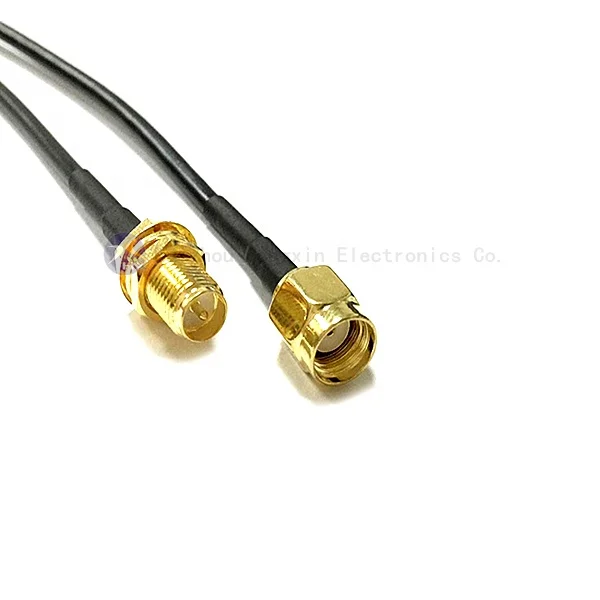 Rg174 Cable With Rp-Sma Male To Rp-Sma Female Connector Cable Rg316/Rg174/Rg58 Pigtail Rf Jumper Cable Rp Sma Antenna