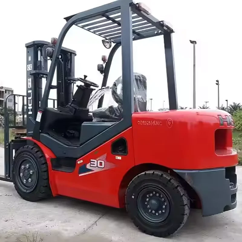 Best sales 3 tons of perfect working conditions China original diesel forklift truck