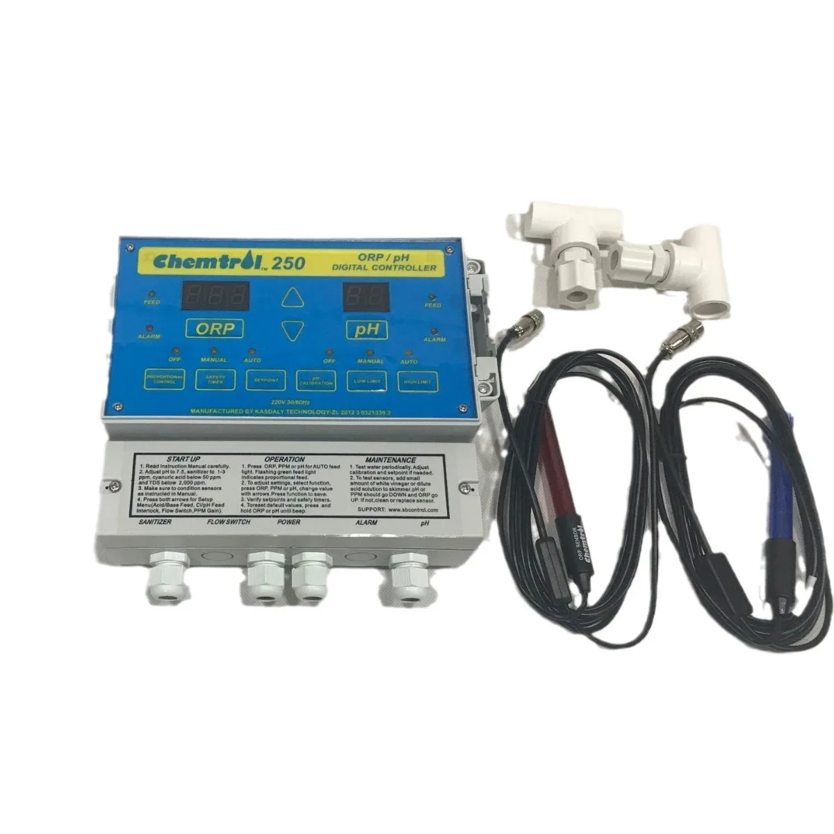 Swimming Pool Cleaning Equipment Water PH ORP Controller Chemtrol 250 Model Automatic Pool Water Monitor
