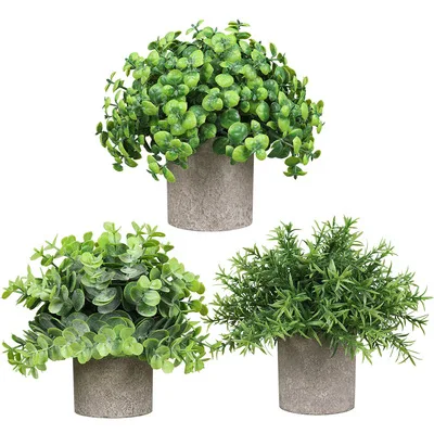 Ready to ship dry flowers for resin artificial mini flowers plants home decoration bonsai flower tree artificial