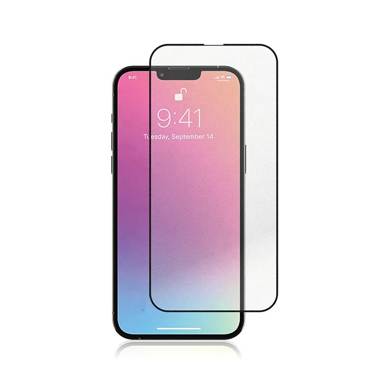 Mobile Phone Screen Protective Film Anti Fingerprint Matte Frosted 9H Tempered Glass Screen Protector for iPhone XR 11 Pro Max