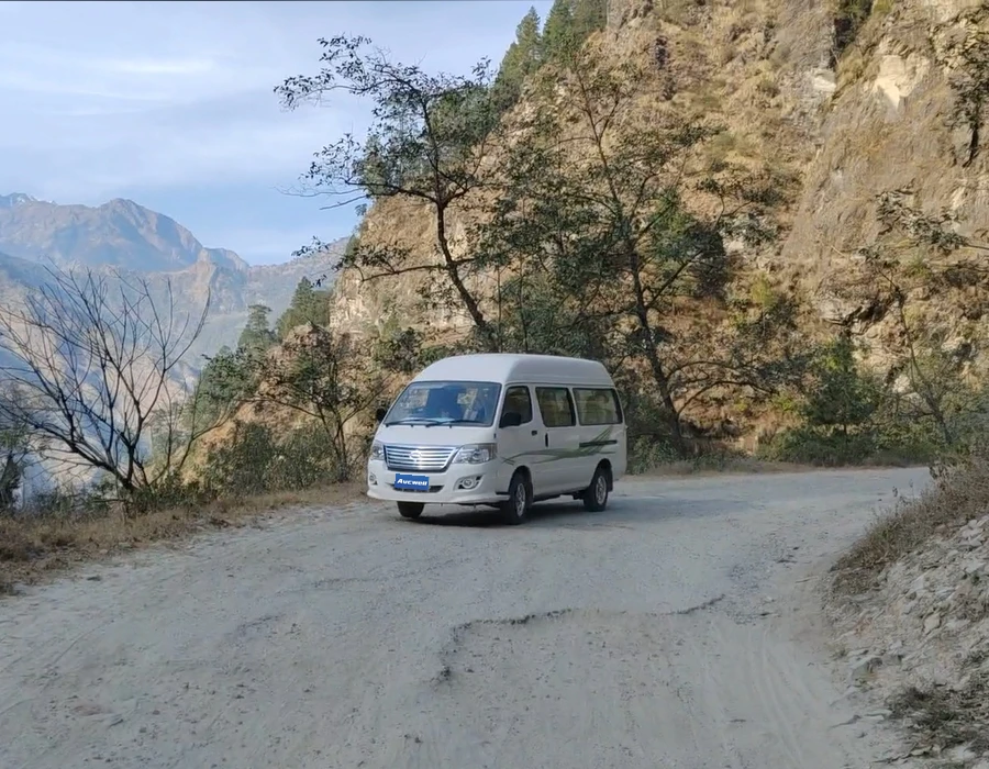 Aucwell Electric Mini bus RHD Electric Passenger Bus for Sale